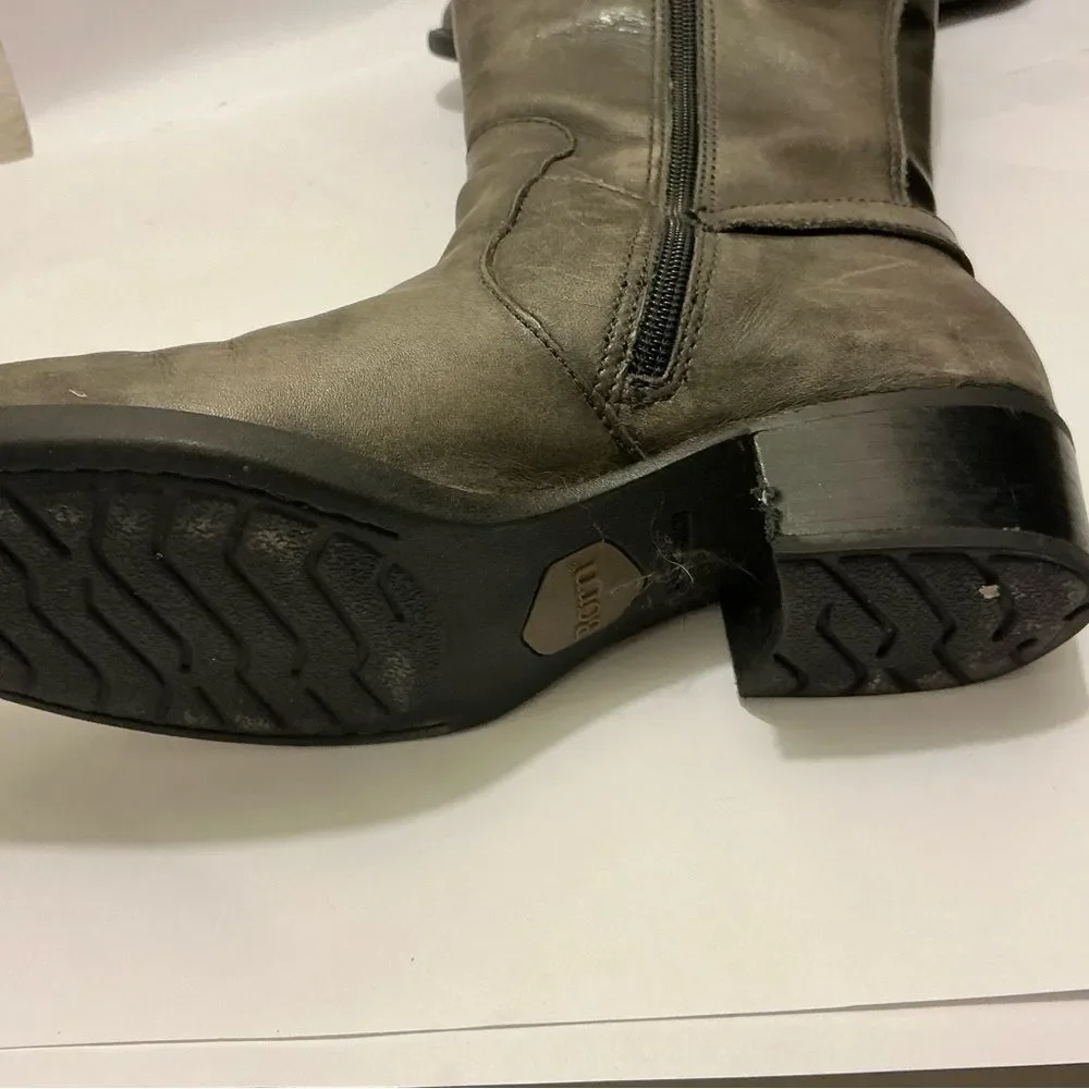 Born Gray Over the Knee Boots